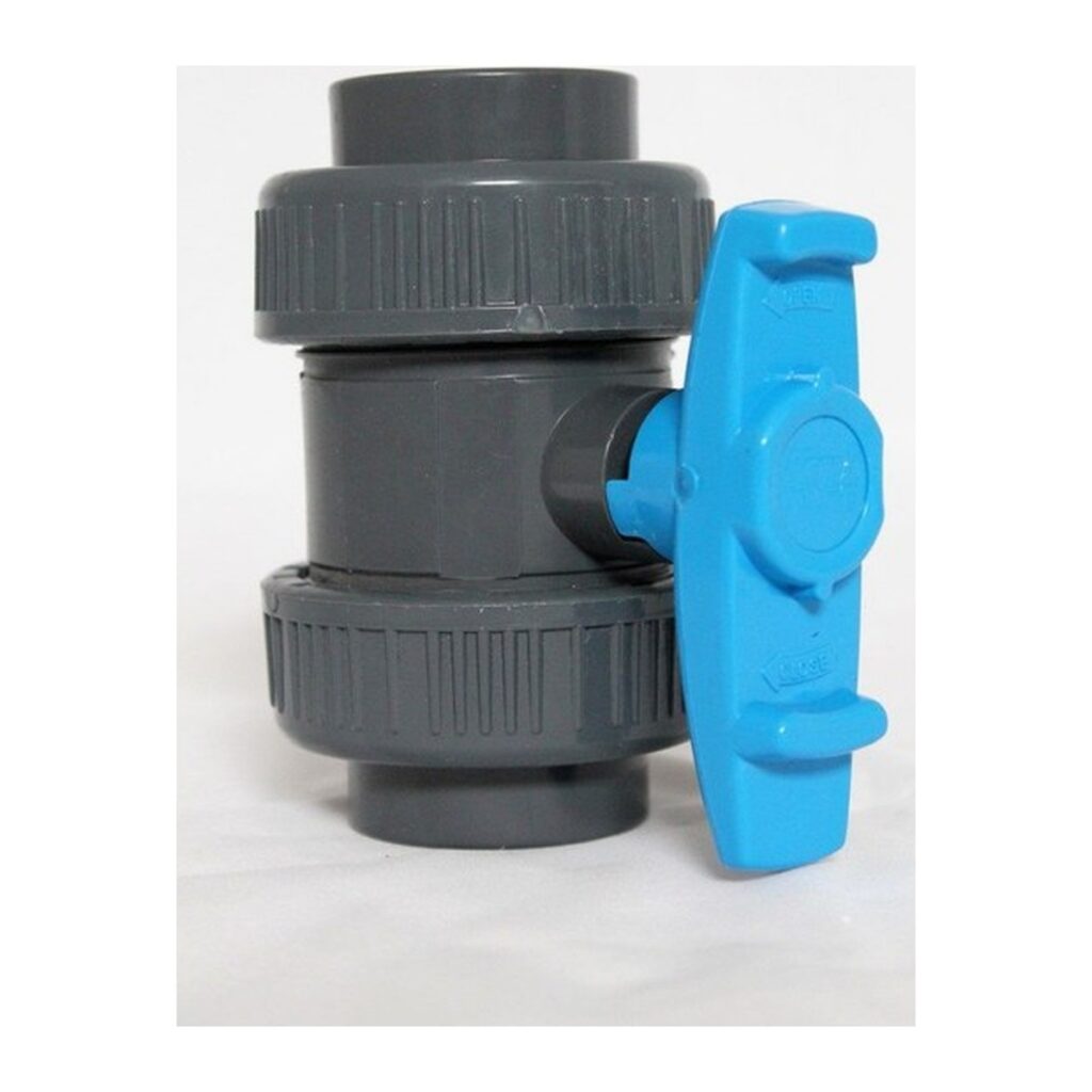 Kogelkraan EC 50 MM PN8 PVC