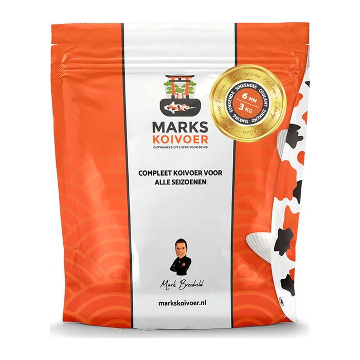 Marks Koivoer Champions Edition Multi Season 6 mm – Drijvend Voor een gezonde koi