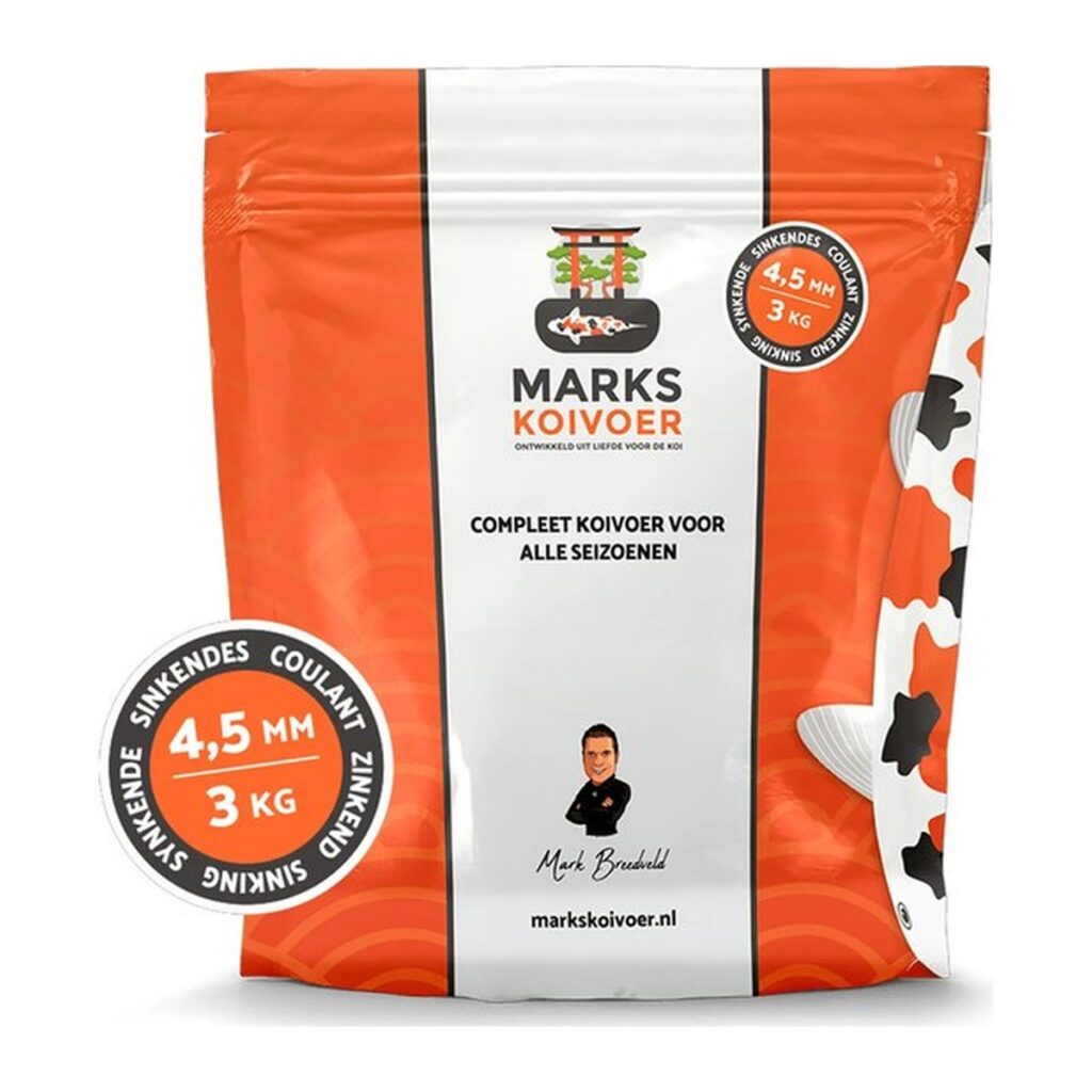 Marks Koivoer Multi Season 4,5 mm zinkend – Voor een gezonde koi