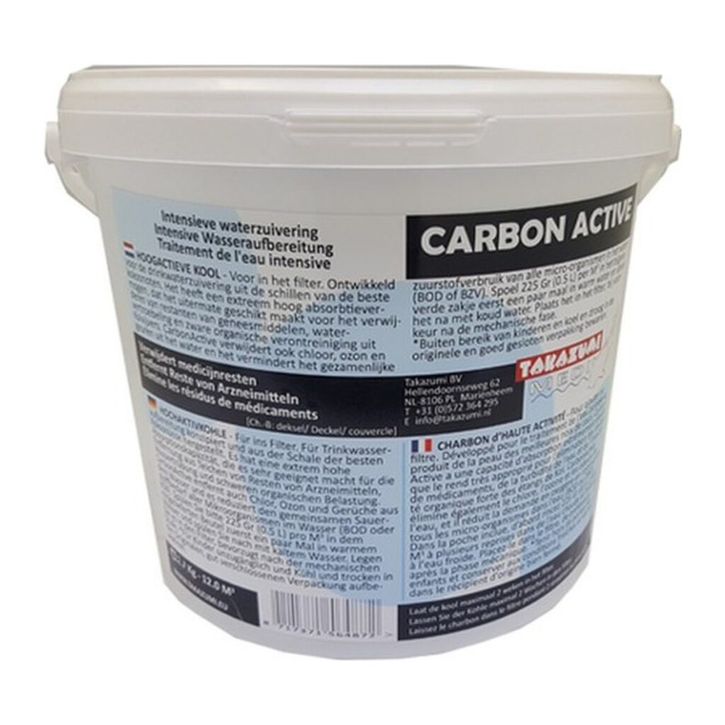Takazumi Carbon Active 1.125 KG voor 5 m3